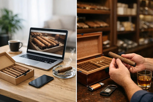 Online Cigar Shop vs Tobacconist Compared